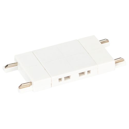  Коннектор прямой для тонкого магнитного трекового шинопровода бел. TRM-S5-SC WH Эра Б0059028 фото в каталоге от BTSprom.by