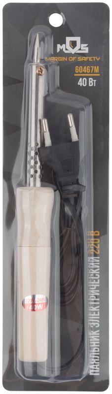  Паяльник 40Вт деревянная ручка MOS 60467М фото в каталоге от BTSprom.by