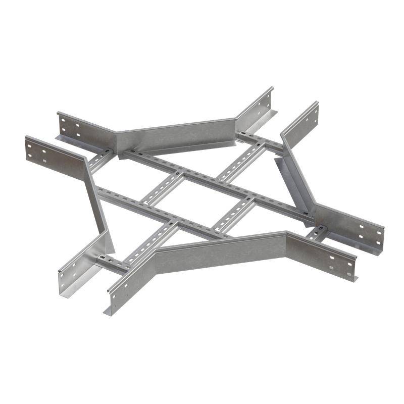 ответвитель для лотка х-образ. лестн. 200х100 1.2мм lxd100-200-1.2 inox304 n км lo40484 от BTSprom.by