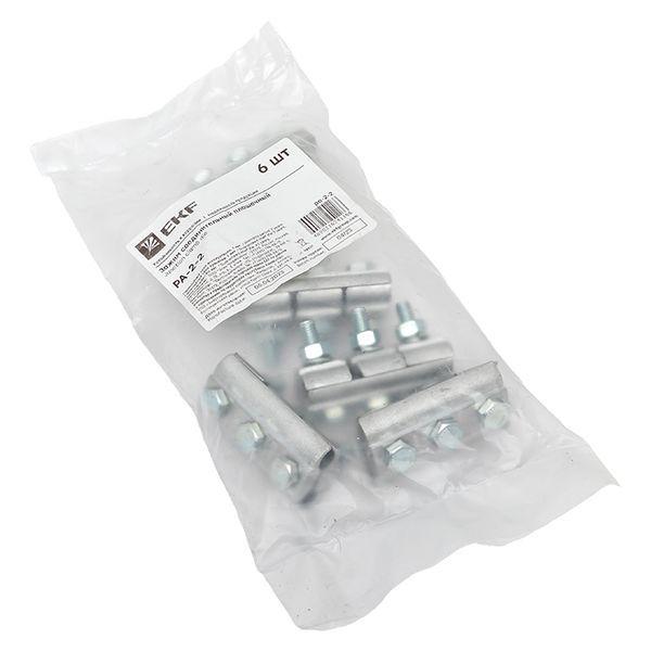  Зажим соединительный плашечный 3 болта М6 (D провода 9.6...11.4мм) ПА-2-2 PROxima EKF pa-2-2 фото в каталоге от BTSprom.by