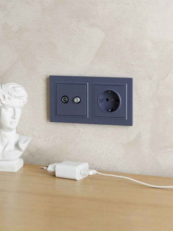  Рамка 2-м BRITE РУ-2-БрМ маренго IEK BR-M22-K35 фото в каталоге от BTSprom.by