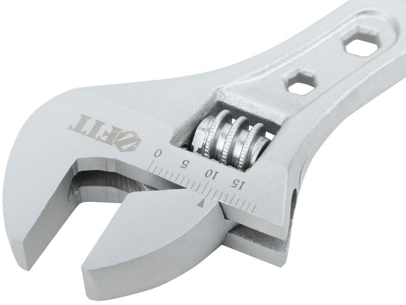  Ключ разводной "Классик" шкала увелич. захват прорезин. ручка 150мм 21мм FIT 70151 фото в каталоге от BTSprom.by