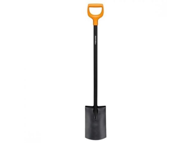 лопата штыковая с закругл.лезвием fiskars solid (длина:1166мм, ширина:180мм) 1066717 от BTSprom.by