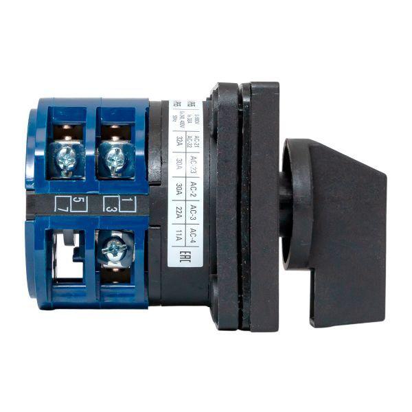  Переключатель кулачковый ПК-1-13 3п 32А "0-1" IP65 EKF pk-1-13-32-65 фото в каталоге от BTSprom.by