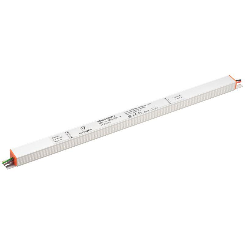 блок питания arv-24060-long-d 24в 2.5а 60вт ip20 метал. arlight 0232652 от BTSprom.by