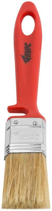  Кисть флейцевая "Крафт" 25мм натур. свет. щетина пластик. ручка с выемкой КУРС 00841 фото в каталоге от BTSprom.by