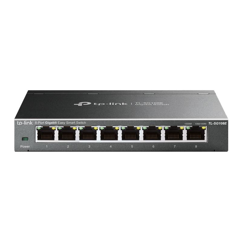 коммутатор tl-sg108e unmanaged pro гигабитный 8-портовый tp-link 1341753 от BTSprom.by