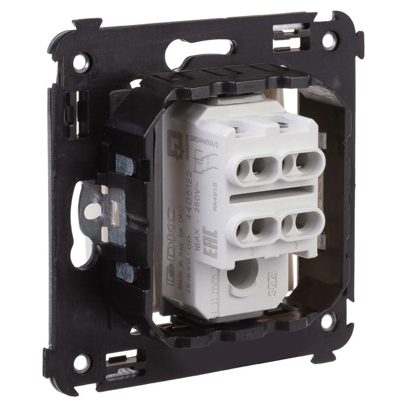  Инвертор 1-кл. 2мод. СП Avanti "Ванильная дымка" 16А IP20 беж. DKC 4405123 фото в каталоге от BTSprom.by