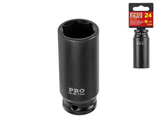 головка ударная 1/2" 24мм 6гр. глубокая pro startul (pro-30124) pro-30124 от BTSprom.by