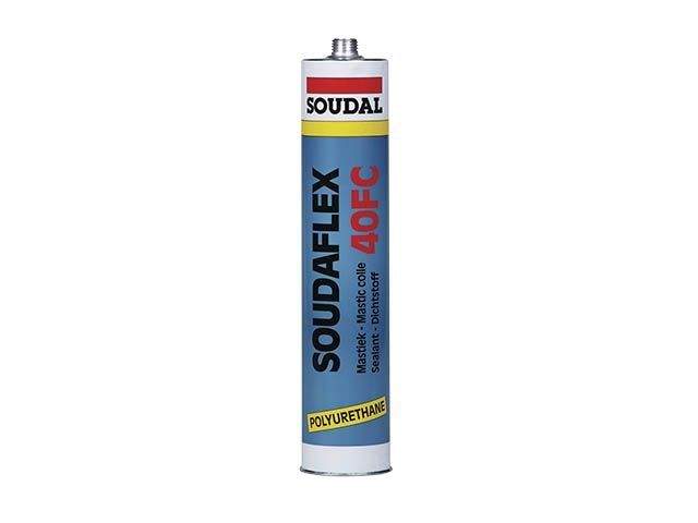 клей-герметик полиуретановый "soudal" soudaflex 40fc белый 300 мл от BTSprom.by