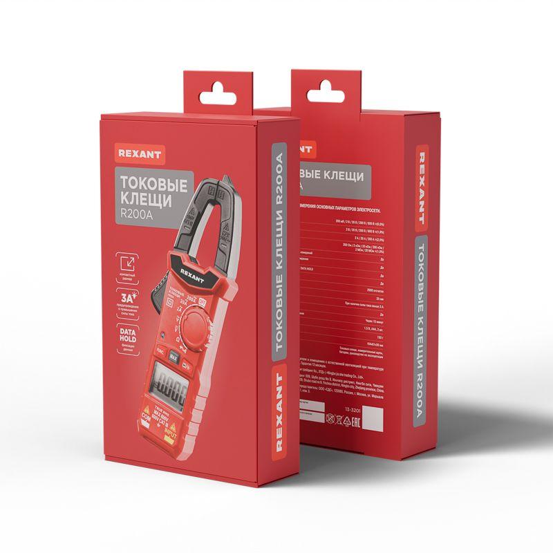  Клещи токовые R200A Rexant 13-3201 фото в каталоге от BTSprom.by