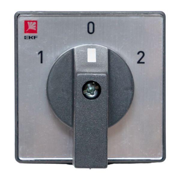 Переключатель кулачковый ПК-1-24 4П 10А "1-0-2" EKF pk-1-24-10 фото в каталоге от BTSprom.by