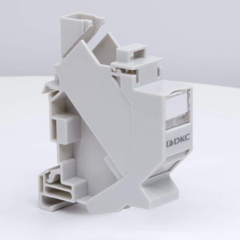 адаптер на din рейку для модулей keystone (для модулей форм-фактора s19) dkc rnw1din от BTSprom.by