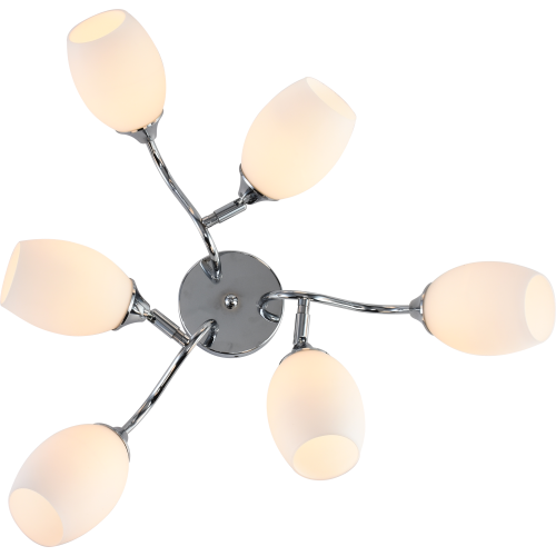  Люстра Hollie 3135-306 6хE27 60Вт модерн Rivoli Б0055379 фото в каталоге от BTSprom.by