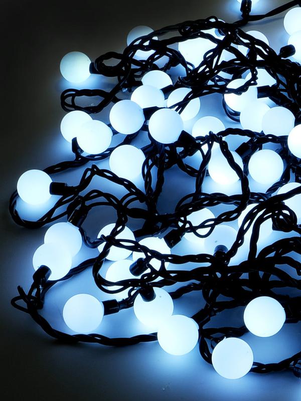 гирлянда "шарики" oldbl70-w-e 10м 70 бел. светодиод. с доп. соед. до 3-х мод. ip54 shlights 4690601004376 от BTSprom.by