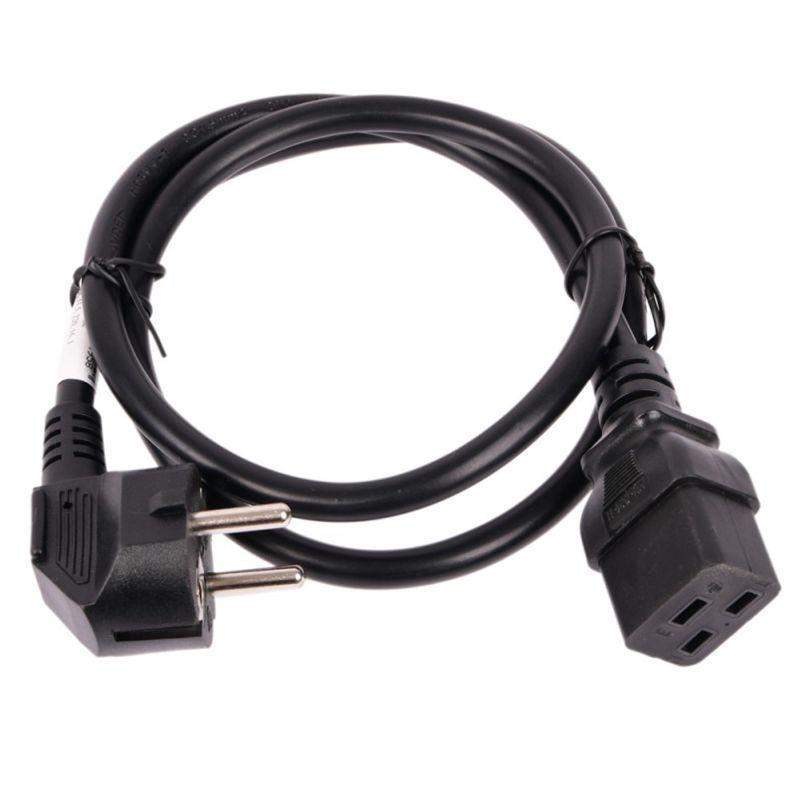 кабель питания sсhuko - iec320 c19 0.5 м сечение 3х2.5кв.мм dkc r5cords905 от BTSprom.by
