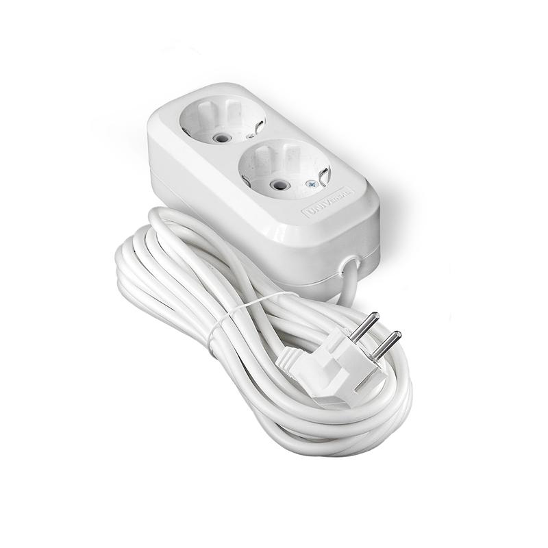 удлинитель 2х7м с заземл. ip20 е-302а пвс 3х1.5 universal 1720 от BTSprom.by