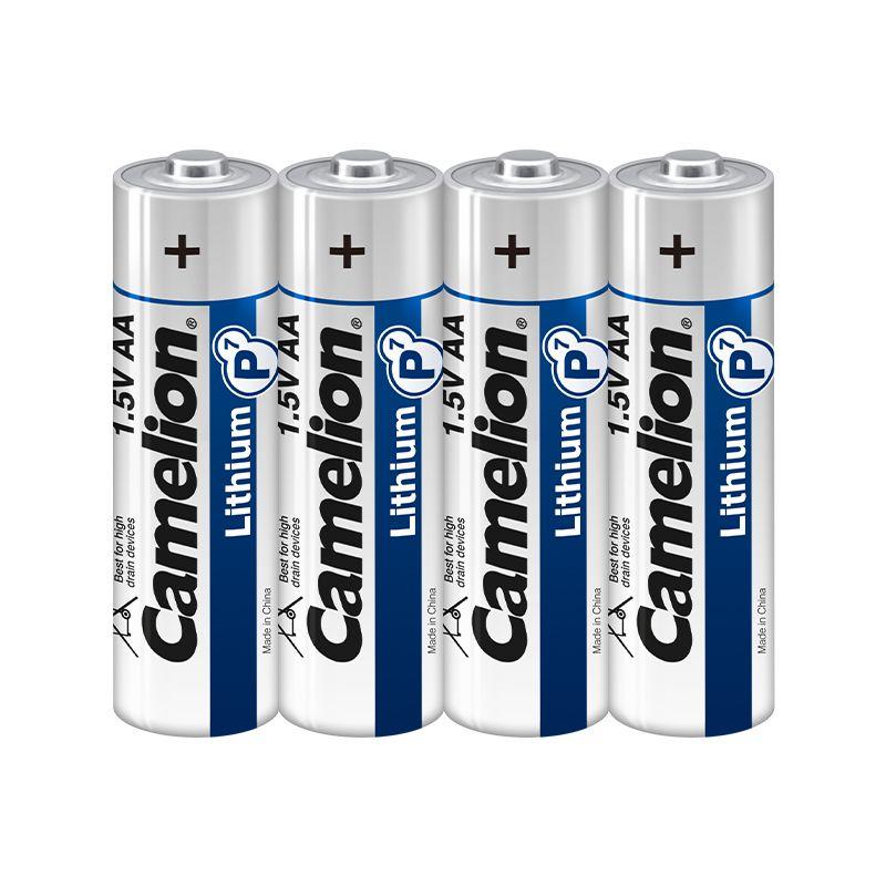 элемент питания литиевый aa/fr6 lithium sp4 fr6-sp4 батарейка 1.5в (уп.4шт) camelion 15243 от BTSprom.by