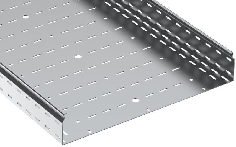 Лоток листовой перфорир. 100х600 L2500 сталь 2.0мм ESCA 7 IEK CLP10-100-600-200-D25 от BTSprom.by