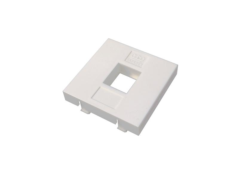 адаптер mosaic 45х45ммдля модуля keystone 1 порт бел. datarex dr-5301 от BTSprom.by