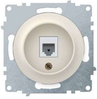 розетка компьютерная 1-м сп florence rj45 кат.5e механизм беж. (1e20701301) onekeyelectro 2172793 от BTSprom.by