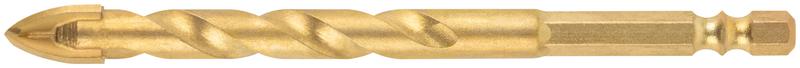 сверло универсальное 12х120мм 4 режущие кромки шестигранный u-хвостовик под биту покрытие титан. fit 35168 от BTSprom.by