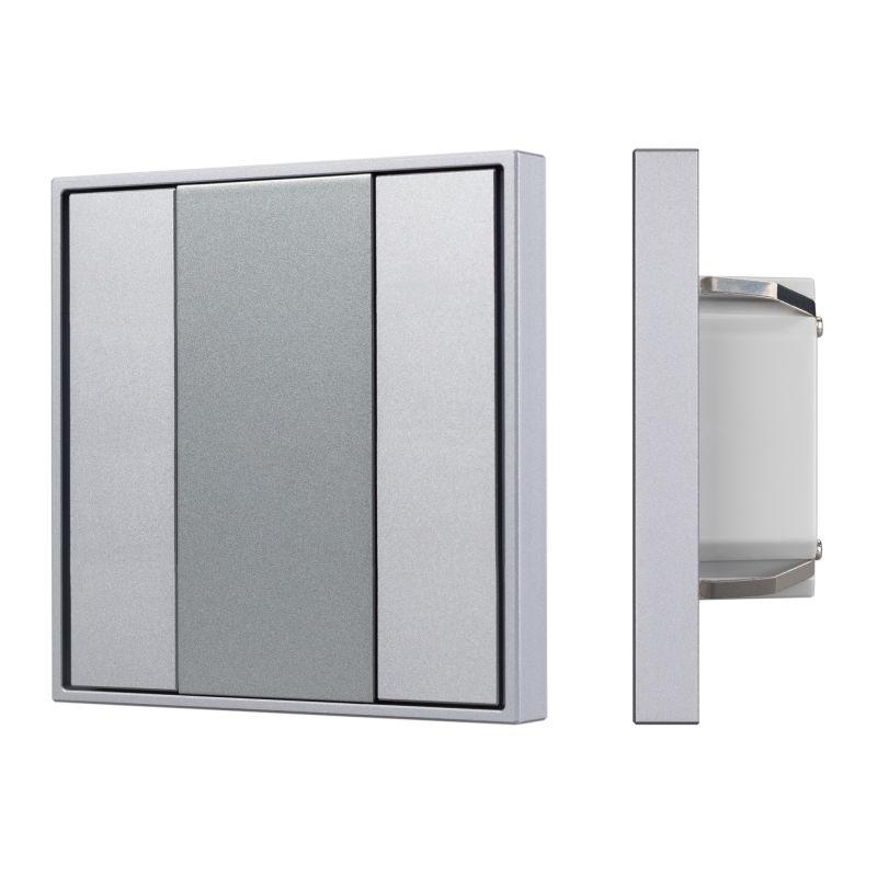 панель knx-223-2-grey (bus) (ip20 пластик) intelligent arlight 027963 от BTSprom.by