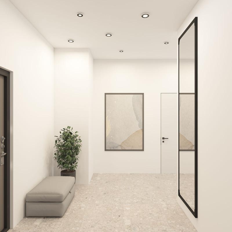  Светильник DUAL 9+9Вт 4000К IP20 d120мм LED встраив. алюм./акрил бел./черн. DENKIRS 723076 фото в каталоге от BTSprom.by