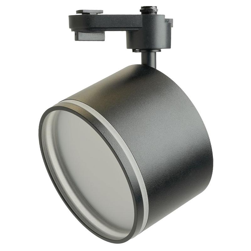 светильник трековый под лампу gx70 черн. al127 luna feron 48781 от BTSprom.by