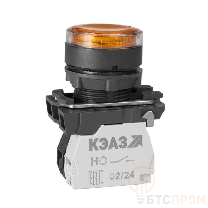 Кнопка КМЕ 4610мЛ 220В 1но+0нз цилиндр индикатор IP65 желт. КЭАЗ 248253 фото в каталоге от BTSprom.by  Кнопка КМЕ 4610мЛ 220В 1но+0нз цилиндр индикатор IP65 желт. КЭАЗ 248253 фото в каталоге от BTSprom.by