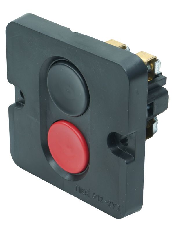 пост управления пке 612 у3 10а 660в черн. и красн. цилиндр в нишу ip40 электротехник et523349 от BTSprom.by