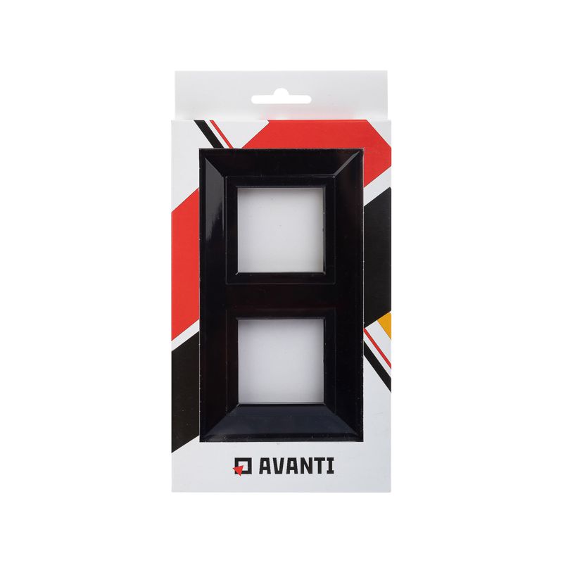  Рамка 2-м 4мод. Avanti метал. черн. DKC 4402854 фото в каталоге от BTSprom.by