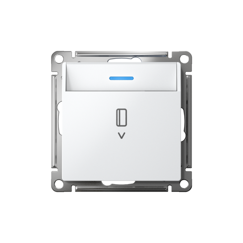 выключатель карточный atlasdesign 10а с подсветкой без задержки отключения механизм бел. se atn000114 от BTSprom.by