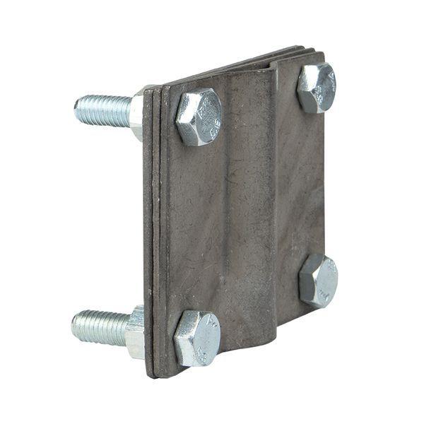  Зажим заземлитель 20 - полоса 50 (пластина 70х80мм) HZ PROxima EKF lp-57080 фото в каталоге от BTSprom.by