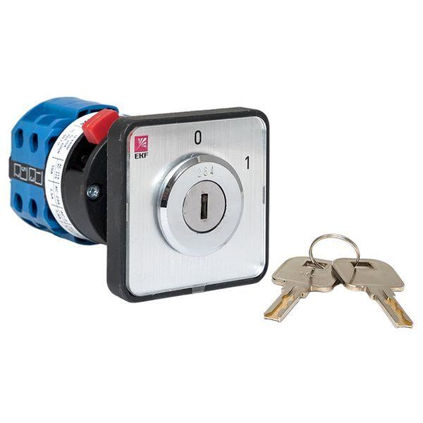  Переключатель кулачковый ПК-1-113 3п 10А "0-1" с ключом EKF pk-1-113-10 фото в каталоге от BTSprom.by