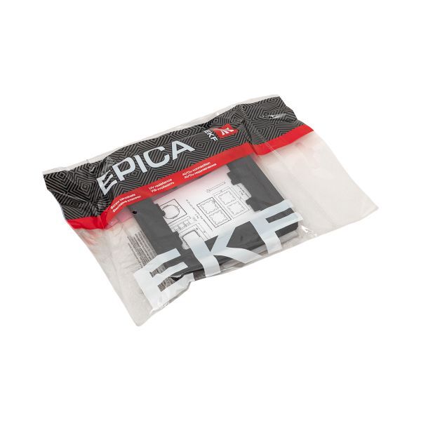  Рамка 1-м Эпика пластик черн. EKF UP1-FPB-01 фото в каталоге от BTSprom.by