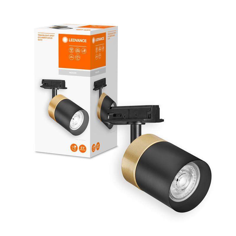 светильник светодиодный трековый tracklight spot cylinder gd bk gu10 ledvance 4058075756700 от BTSprom.by