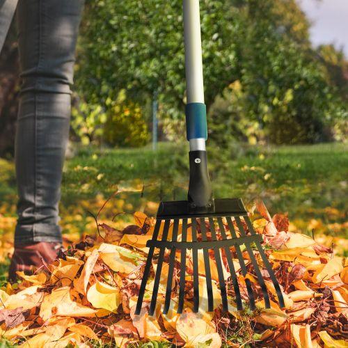  Грабли веерные телескопические (+50см) (1/12) Green Apple Б0003074 фото в каталоге от BTSprom.by