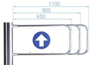створка perco-ag-900 длиной 900мм для стойки калитки perco 223563 от BTSprom.by