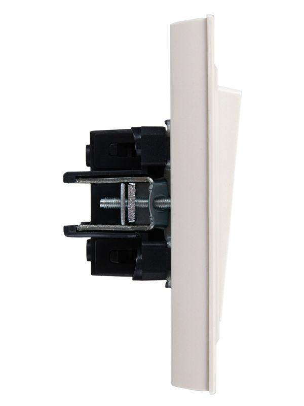  Выключатель 1-кл. СП BRITE ВСР10-1-0-БрЖ 10А в сборе жемчуж. IEK BR-V10-0-10-K36-F фото в каталоге от BTSprom.by