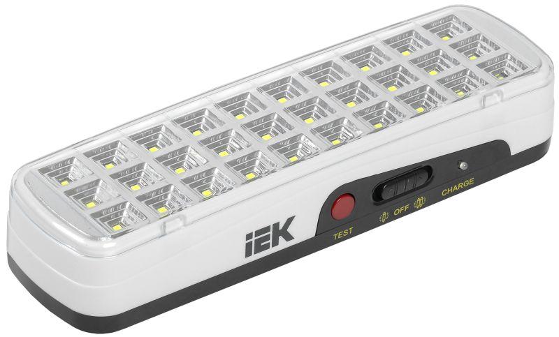 светильник дба 3926-п аккумулятор/сеть 3ч 3вт iek ldba0-3926-30-k02 от BTSprom.by