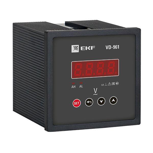 вольтметр цифровой vd-961 на панель 96х96 однофазный ekf vd-961 от BTSprom.by