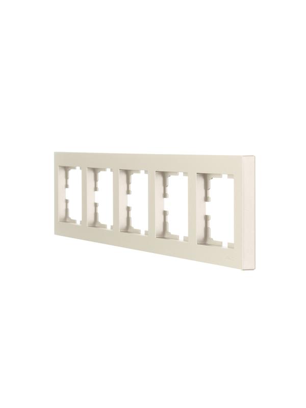 Рамка 5-местн. горизонт. VESNA титан LEZARD 742-3700-150 фото в каталоге от BTSprom.by  Рамка 5-местн. горизонт. VESNA титан LEZARD 742-3700-150 фото в каталоге от BTSprom.by