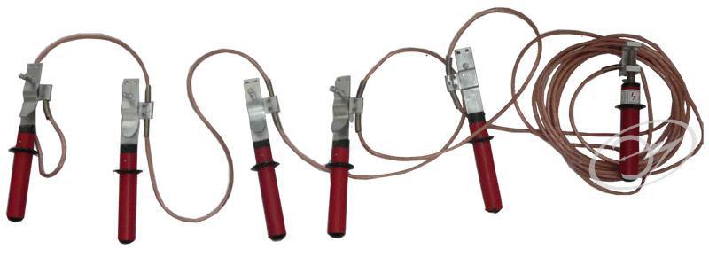 заземление переносное для воздушных линий зпл-1н сечение 120мм с протоколом испытаний электро трейд zap121-120-p от BTSprom.by