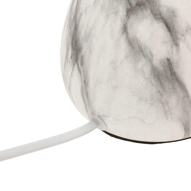  Светильник декоративный настольный "Форте" с основанием цвета мрамор с бел. абажуром с цоколем Е14 40 Вт Rexant 603-1022 фото в каталоге от BTSprom.by