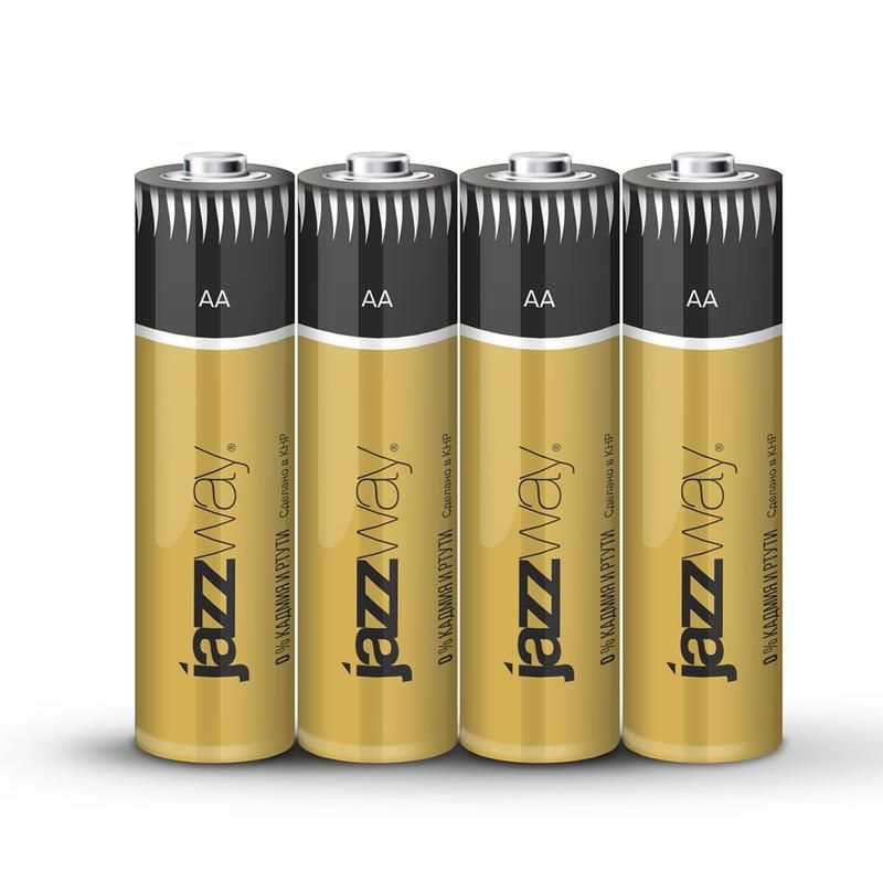 элемент питания алкалиновый aa/lr6 1.5в premium alkaline bl-4 (блист.4шт) jazzway 5008137 от BTSprom.by