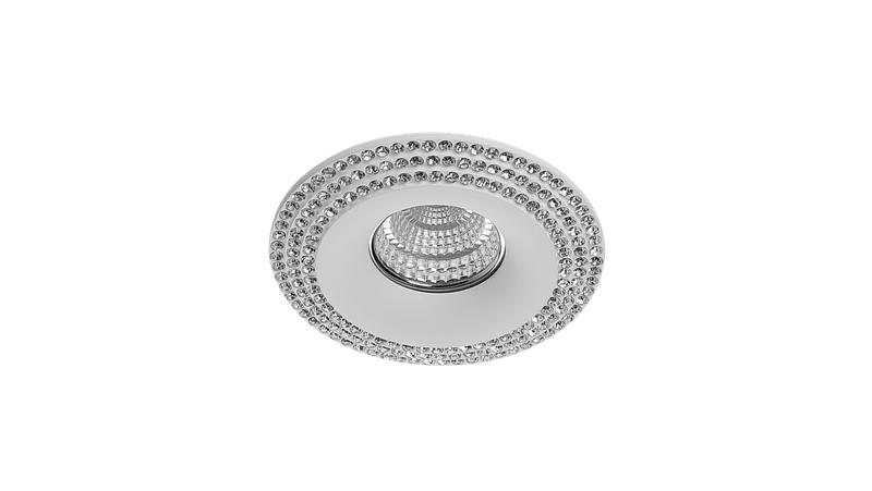 рамка встраиваемая nc1769r-fw мат mr16 (charm-r3-fw) бел. designled 00-00001738 от BTSprom.by