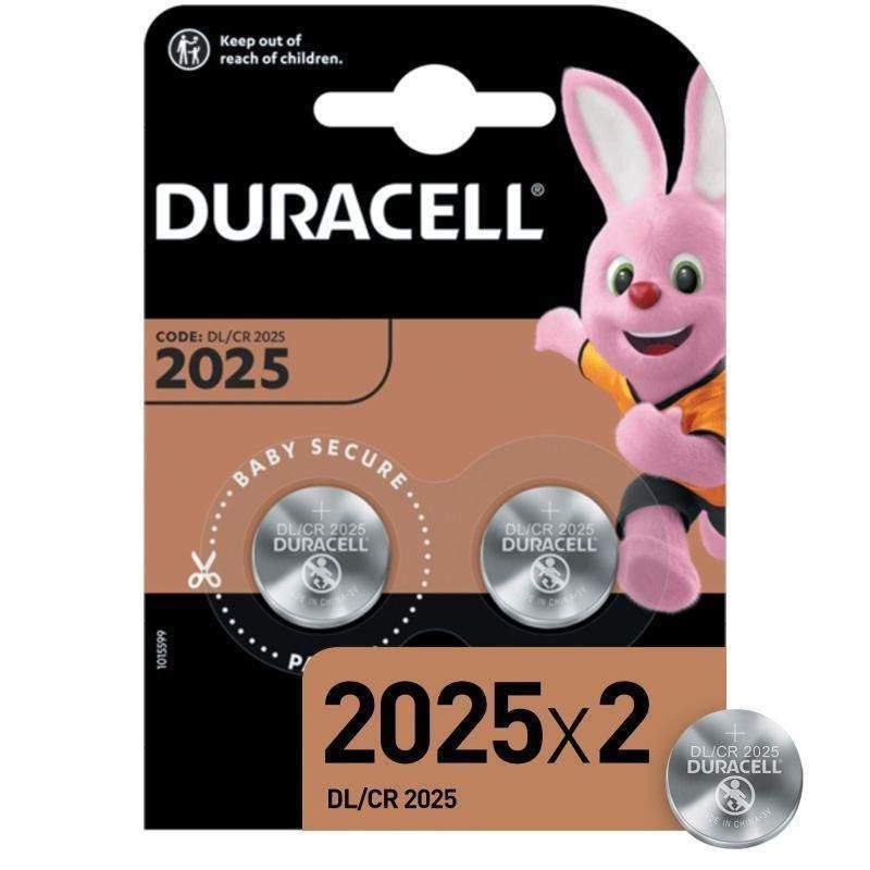 элемент питания литиевый cr2025-2bl (блист.2шт) duracell б0037272 от BTSprom.by