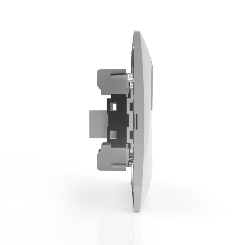  Розетка компьютерная 2-м СП AVA в сборе бел. TOKOV LIGHT TKL-AV-RC2-C01 фото в каталоге от BTSprom.by