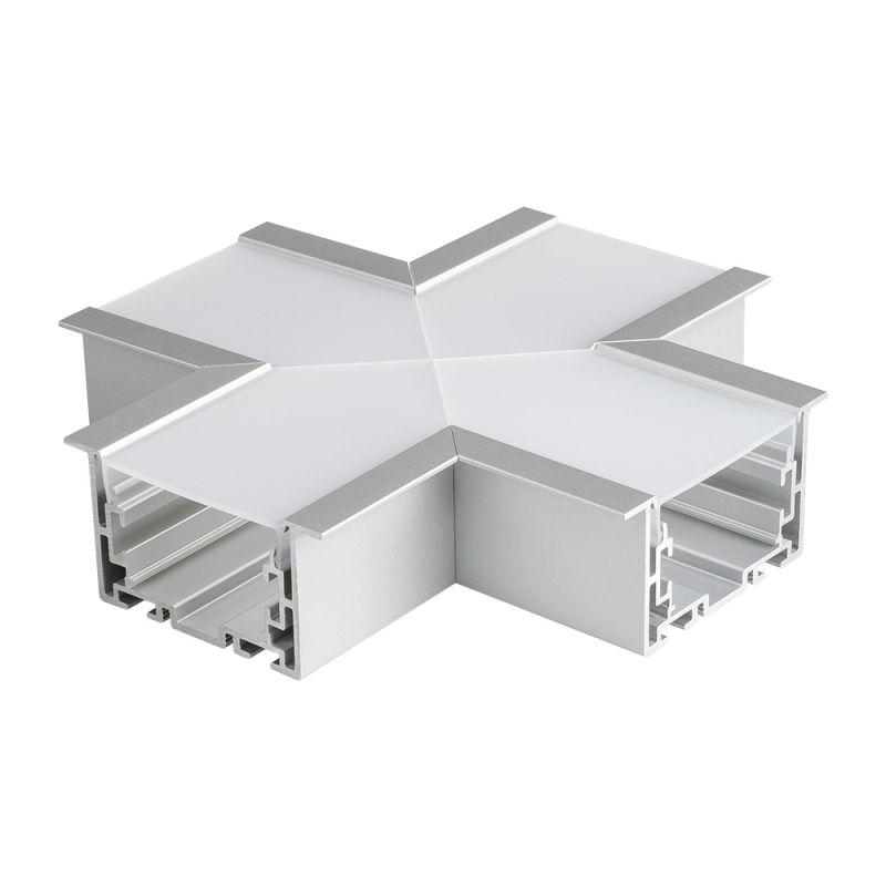 угол s2-linia69-f-x90 крестовой металл arlight 021281 от BTSprom.by